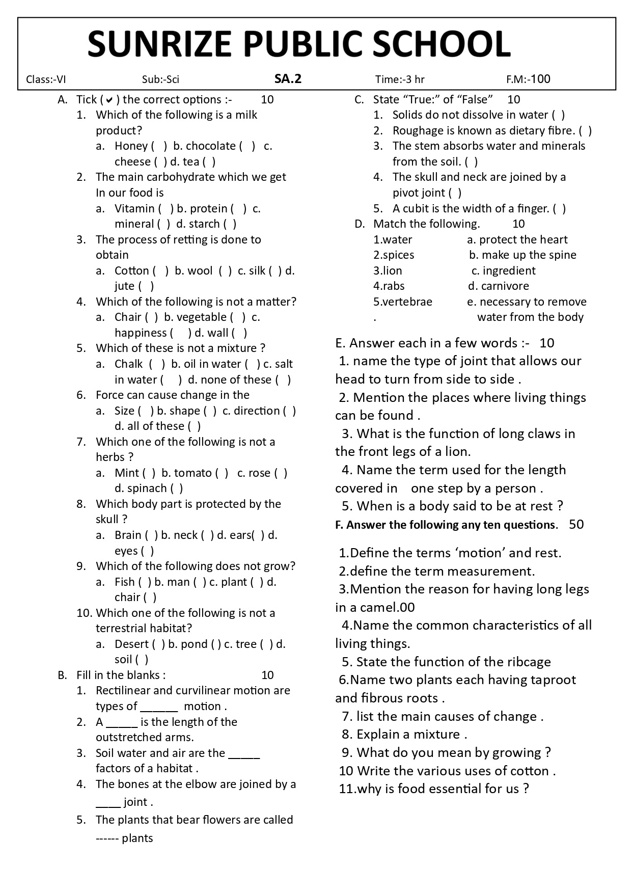 Question Paper Maker Tool Interface