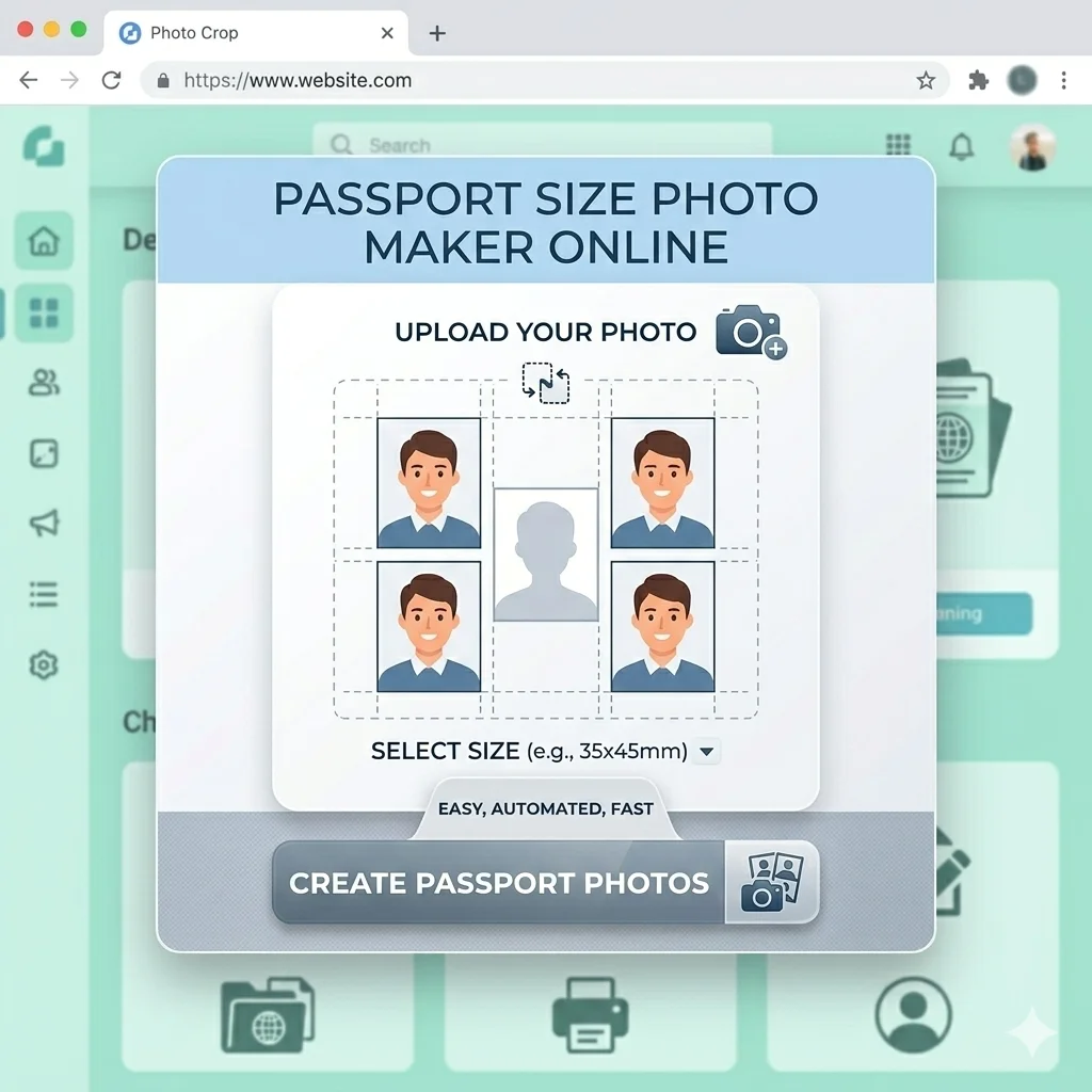 Passport Size Photo Maker Online